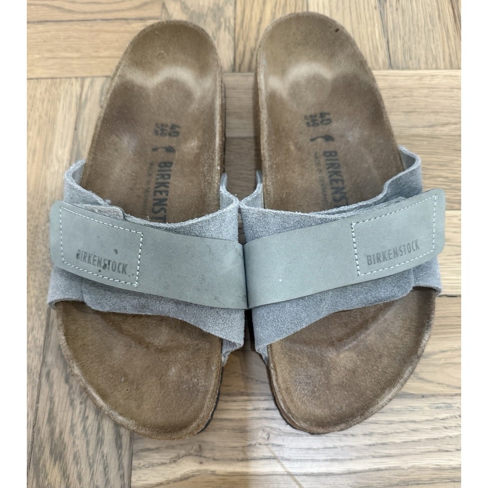 Birkenstock Oita Slide Sandals Suede Slip On Open Toe Women's Size 9